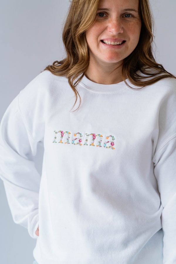 Embroidered Mama Sweatshirt - Image 3
