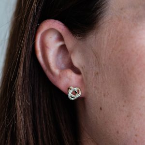 Infinity Knot Studs -Gold