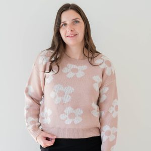 Floral Crewneck Sweater