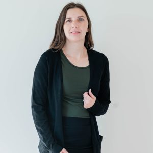 Open Sweater Cardigan - Black