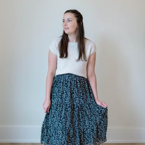 Harlow Midi Skirt Black