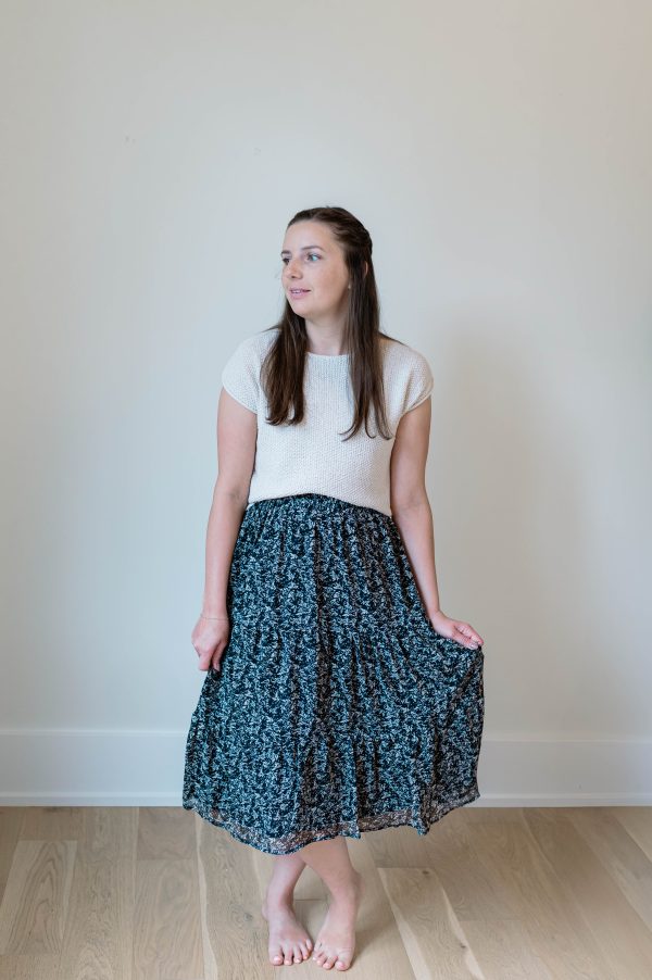 Harlow Midi Skirt Black