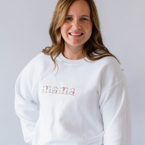 Embroidered Mama Sweatshirt