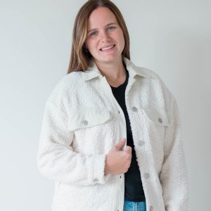 Sherpa Jacket - Ivory