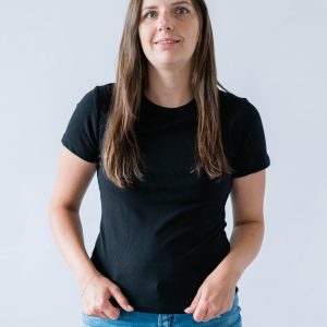 Soft Knit Tee- Black