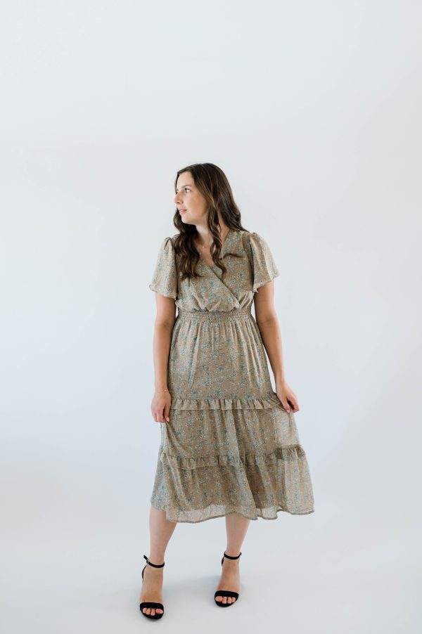 Jessa Dress in Teal Tranquility - Image 3