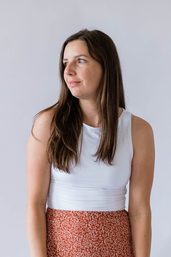 Boat Neck Tank -White