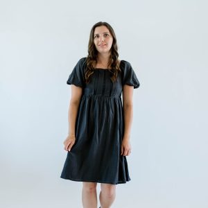 Honor Dress in Rain Cloud