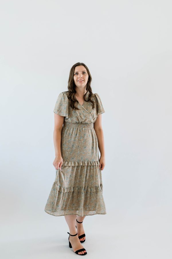 Jessa Dress in Teal Tranquility