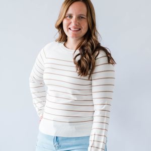 Striped Long Sleeve Sweater