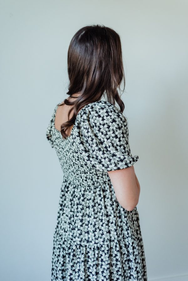 Poppy Dress -Midnight Daisy - Image 2