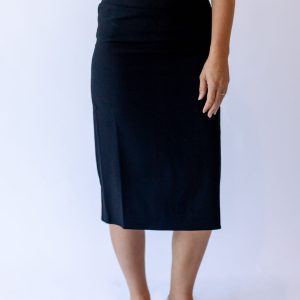 Wanda Pencil Skirt -Black