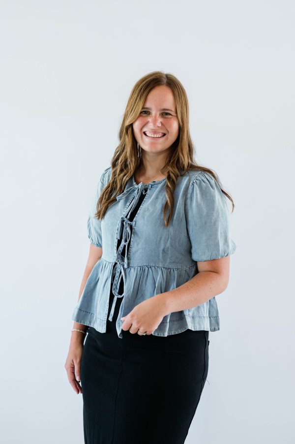 Dottie Bow Peplum Top