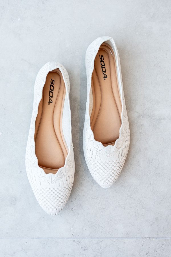 Kosta Knitted Flats - Image 3