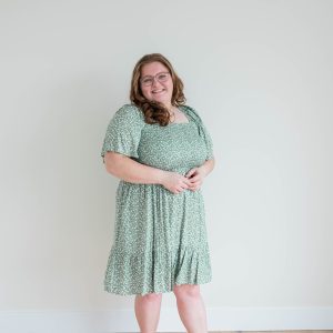 Super Comfy Convertible Smocked Mini Dress - Sage