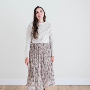 Kristen Pleated Skirt