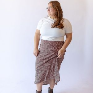 Hailey Midi Skirt -Plus