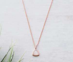 Elsie Necklace -Rose Gold