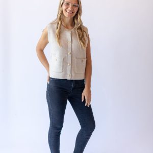 Rhodes Button-Up Sweater Vest