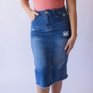 Hadley Denim Skirt