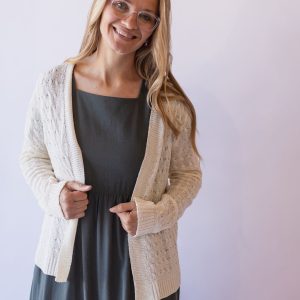Kelly Textured Knit Cardigan