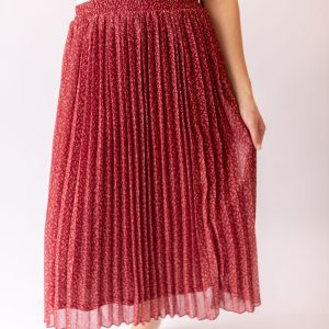 Josephine Midi Pleated Skirt