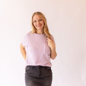 Viola Knitted Top -Lavender