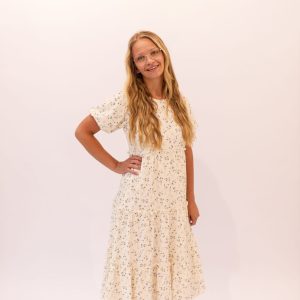 Serena Dress in Ivory