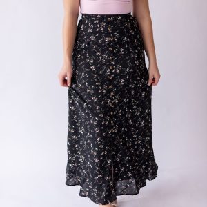 Paityn Maxi Skirt -Black