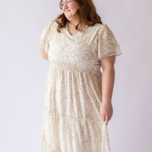 Eden Dress in Dried Bloom -2x