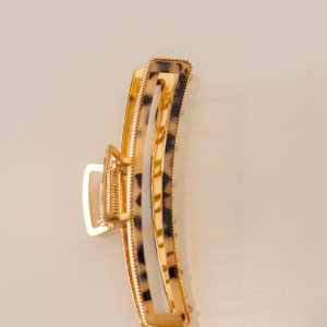 Gold Metal Tortoise Claw Clip