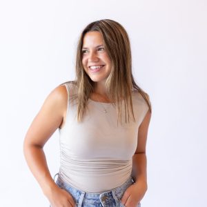 Rouched Tank Top -Oatmeal