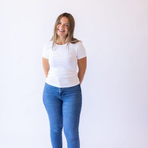 Basic Short Sleeve Tee -White